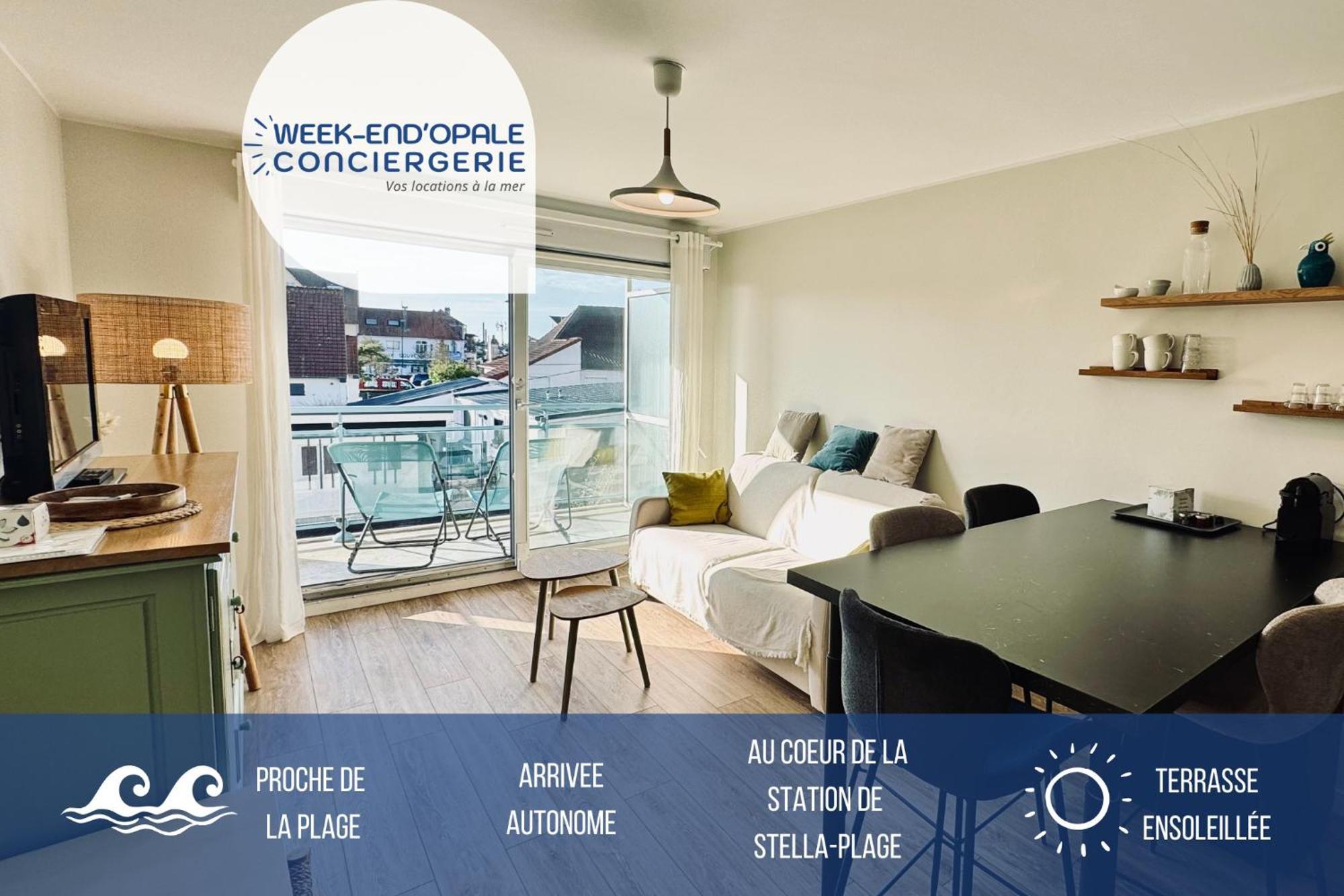 Appartement Centre Ville Stella-Plage Terrasse Sud-Ouest Exterior photo
